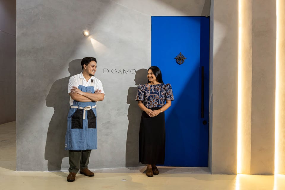 Chef Francis Manalo and wife